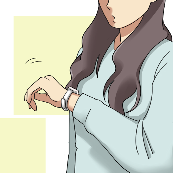 時刻ピッタリ
